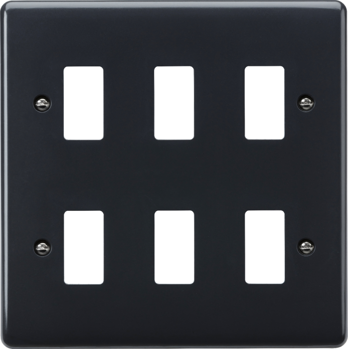 6G grid faceplate [Part M Compliant]