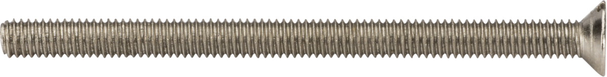 M3.5 x 50mm Flat-Head countersunk electrical socket screw - Nickel Plated