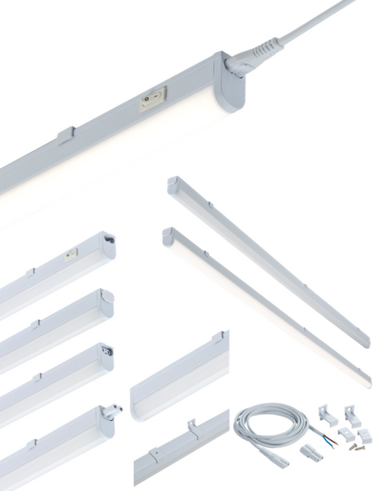 230V 13W LED Linkable Striplight 3000K (838mm)